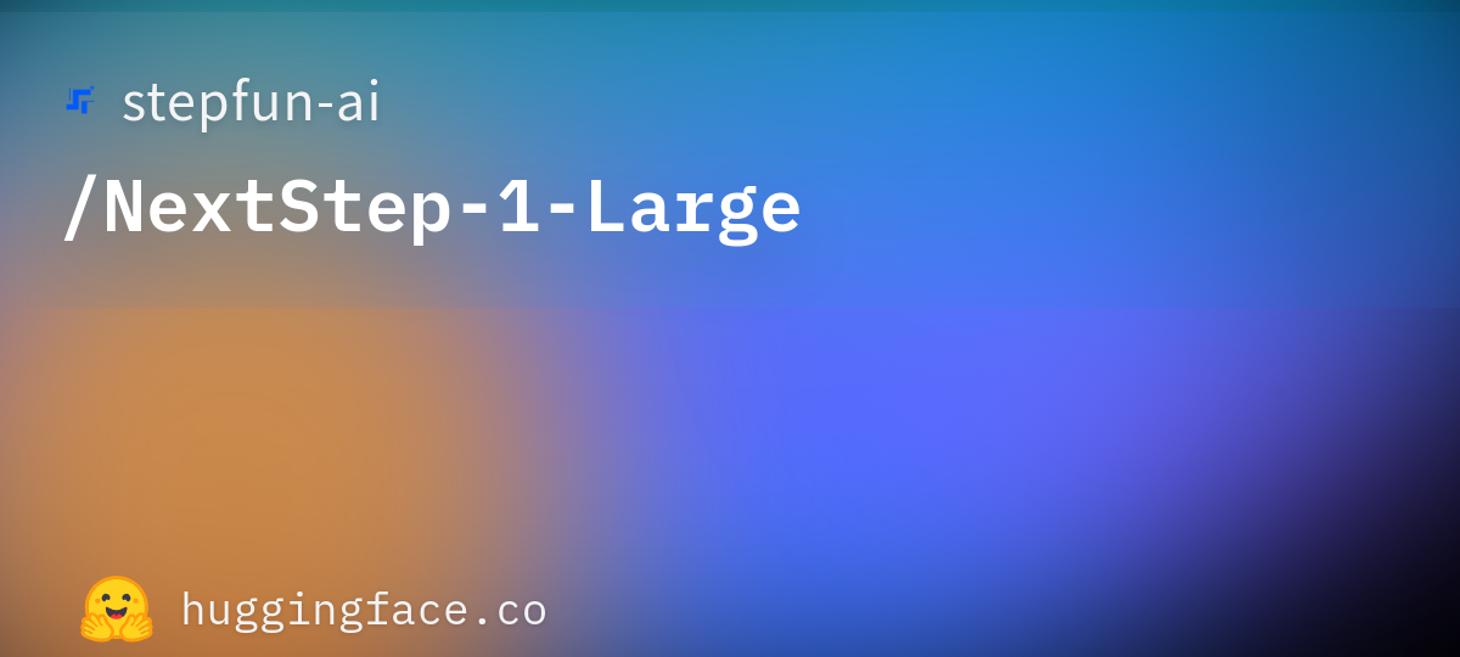 stepfun-ai/NextStep-1-Large